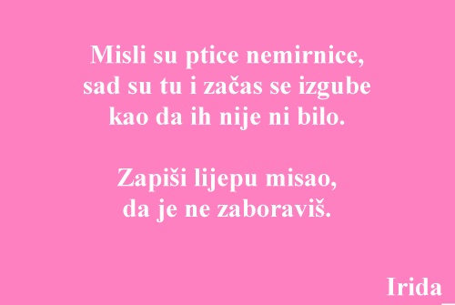 Misli...