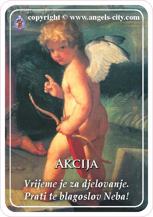Anđeoski vodič: Anđeoske kartice - Akcija