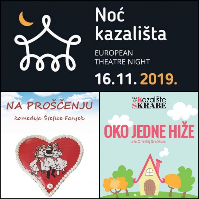 Kazalište Škrabe za Noć kazališta u Zelini!