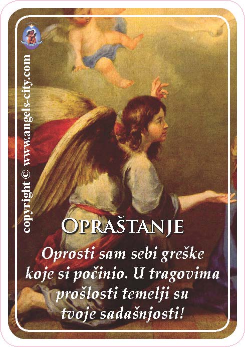 Anđeoski vodič: Anđeoske kartice - Opraštanje