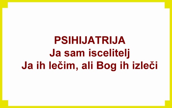 IGRE IZ ORDINACIJE - PSIHIJATRIJA