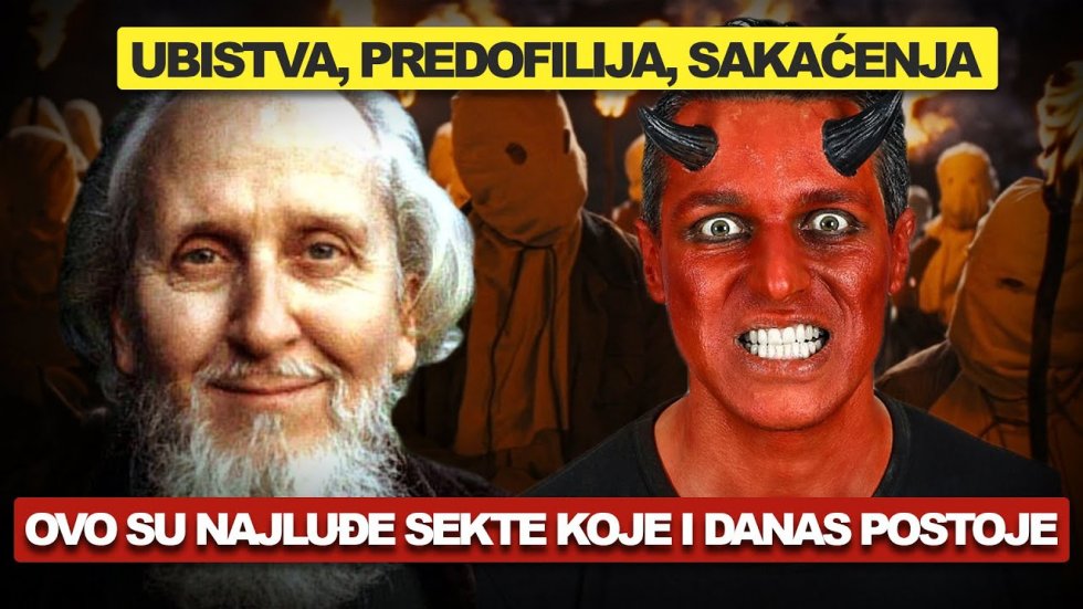 OVO SU NAJLUĐE I NAJBOLESNIJE SEKTE IKADA! SAMOUBISTVA, ŽRTVOVANJA, LUDAČKA VEROVANJA!