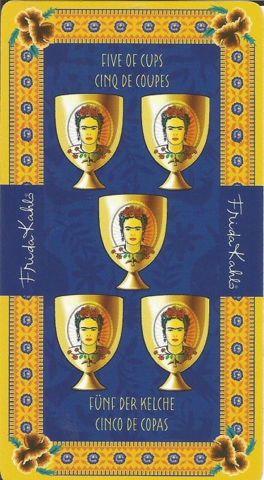 Frida Kahlo Tarot - MALE ARKANE - PETICA PEHARA