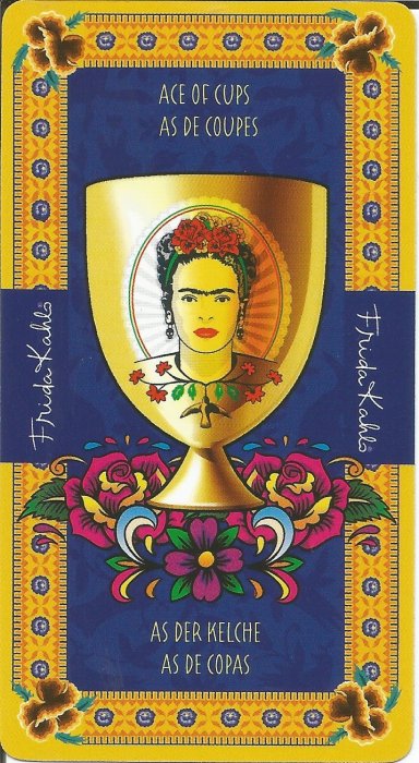 Frida Kahlo Tarot - MALE ARKANE - AS PEHARA