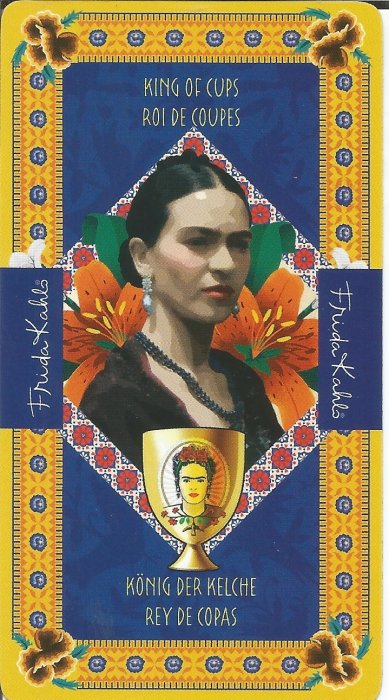Frida Kahlo Tarot - MALE ARKANE - KRALJ PEHARA