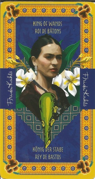 Frida Kahlo Tarot - MALE ARKANE - KRALJ ŠTAPOVA