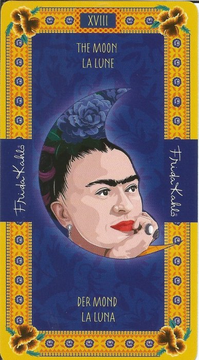 Frida Kahlo Tarot - VELIKE ARKANE - MJESEC