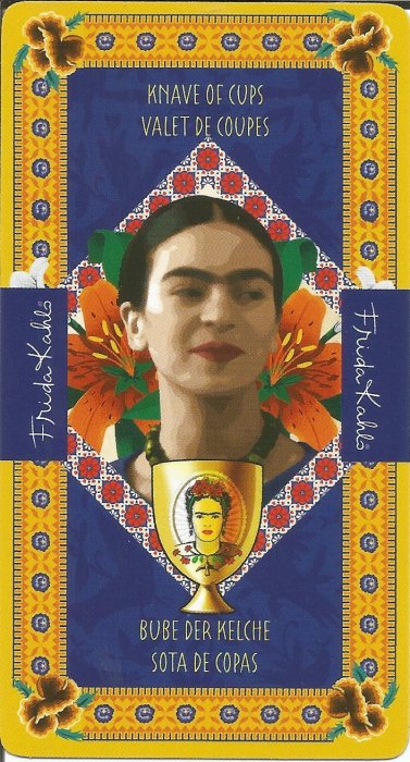 Frida Kahlo Tarot - MALE ARKANE - PAŽ PEHARA