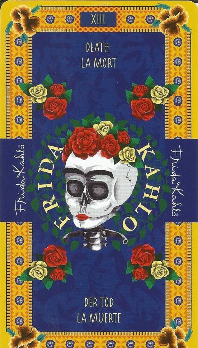 Frida Kahlo Tarot - VELIKE ARKANE - SMRT