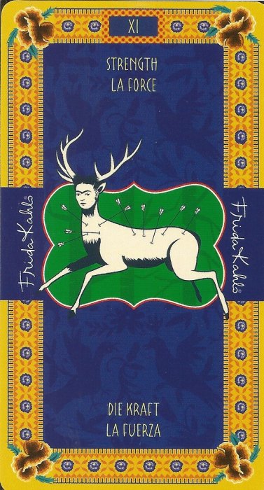 Frida Kahlo Tarot - VELIKE ARKANE - SNAGA