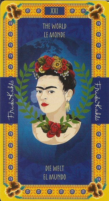 Frida Kahlo Tarot - VELIKE ARKANE - SVIJET