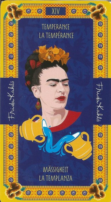 Frida Kahlo Tarot - VELIKE ARKANE - UMJERENOST