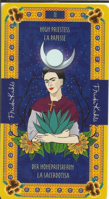Frida Kahlo Tarot - VELIKE ARKANE - VELIKA SVEĆENICA