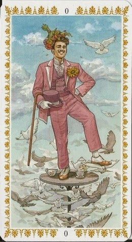 Romantični tarot-Luda