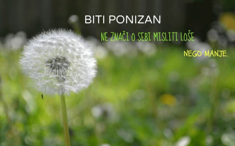 Poniznošću do napretka