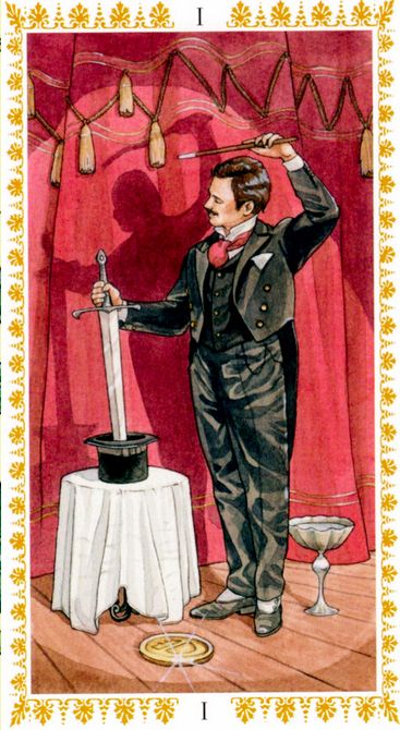 Romantični tarot -Mađioničar