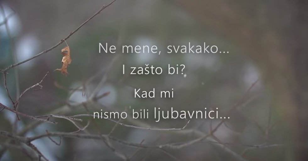 Nismo mi bili ljubavnici....