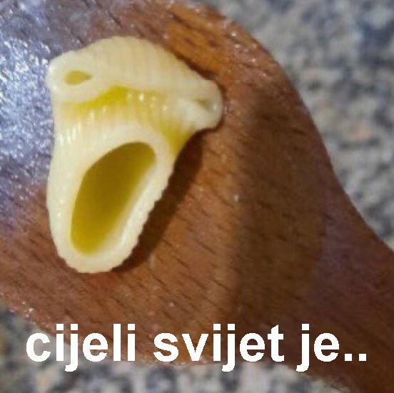 Cijeli svijet je....