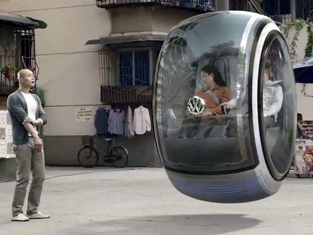 Volkswagen People's car project, Hover Car, the flying two-seater