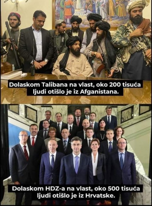 Razlike i sličnosti u politici....