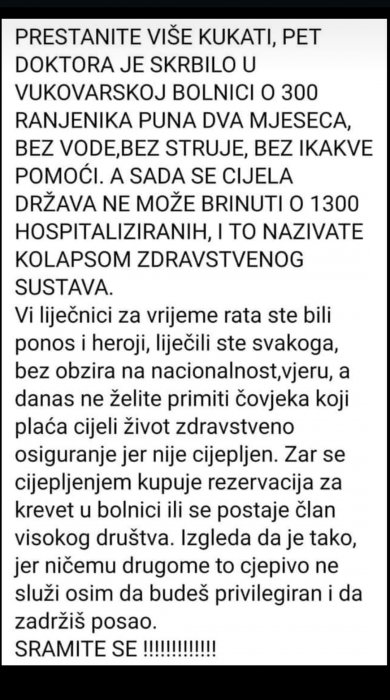 Doktori kao prodavači privilegija....