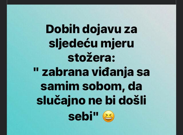 Prekrijte ogledala i ne gledajte se...