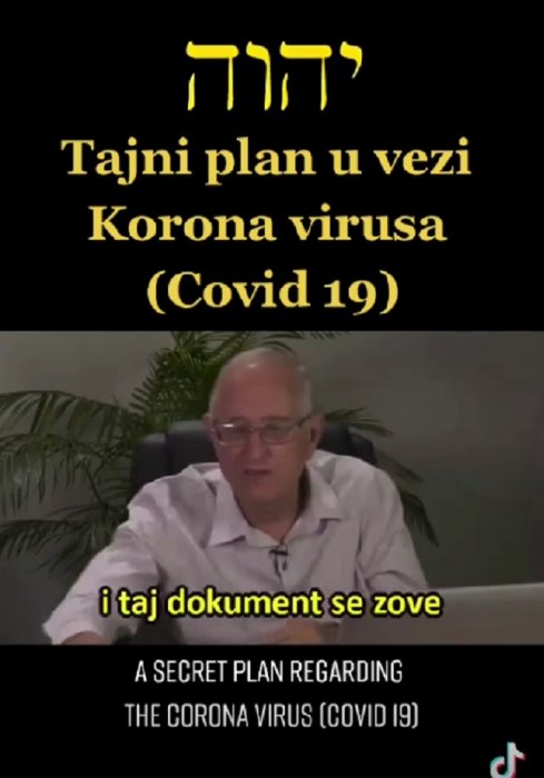 Tajni dokument o koroni iz 2012 godine...