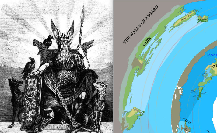 Odin Božanstvo i Odin kontinent