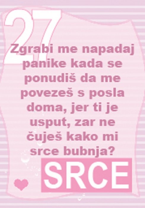 Šifrirani jezik ljubavi...