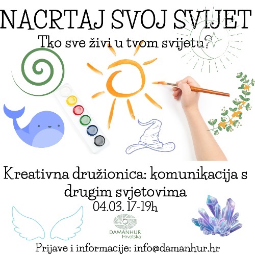 Kreativna družionica - ovaj petak u centru Talej! 🎨 I još ponešto inspirirajućih vijesti...