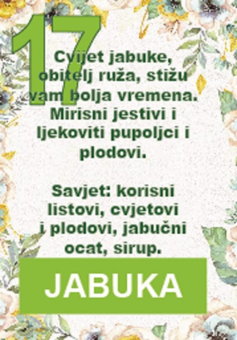 Ljekovito djelovanje jabuke je antimikrobno, antivirusno i protuupalno...