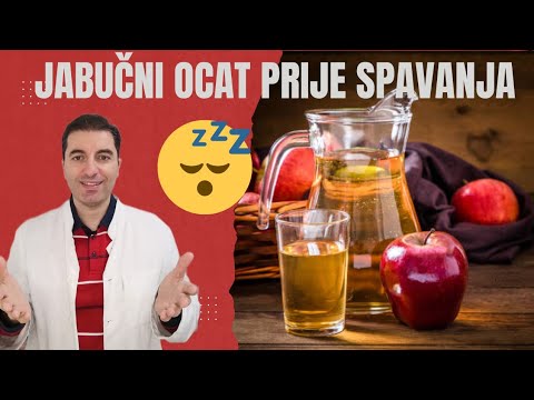 Ako pijete JABUČNI OCAT prije SPAVANJA,Vaše tijelo će doživjeti ove snažne promjene...