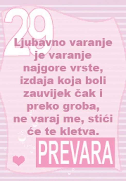 Ljudi stalno lažu i varaju...