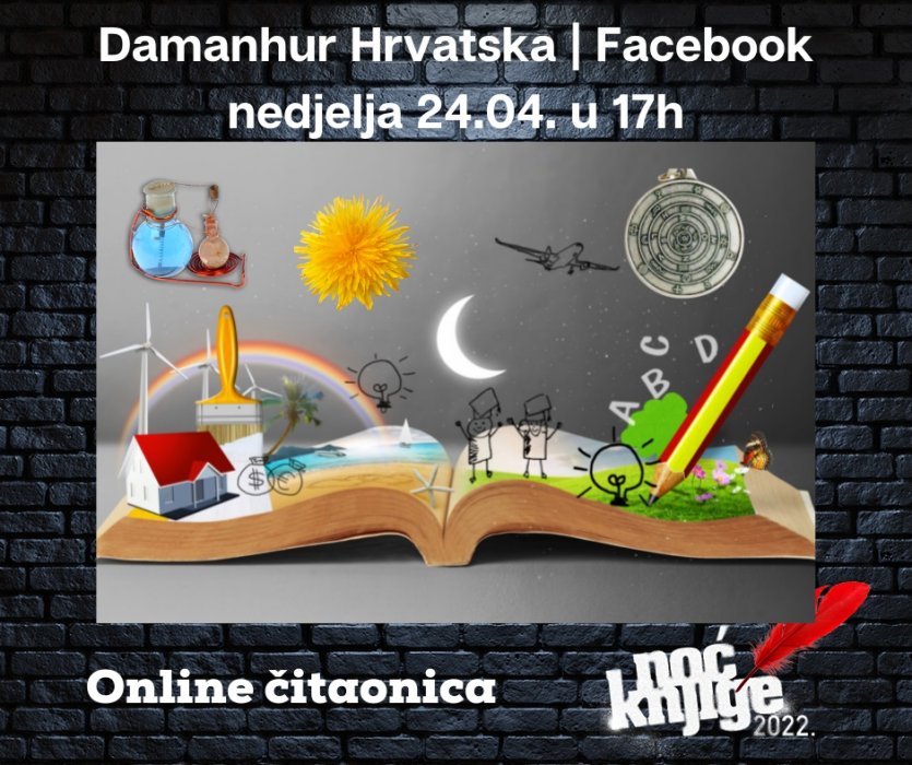 Pridružite nam se na online čitaonici ovu nedjelju u 17h! 📖