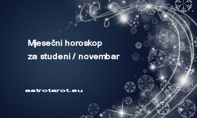 Mjesečni horoskop za studeni / novembar 2022.