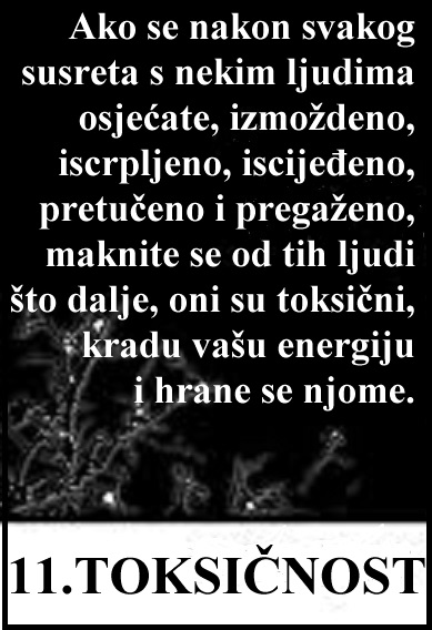 Njih se trebate čuvati, oni su ljudi pijavice, oni su energetski vampiri