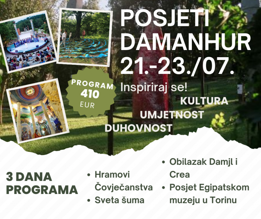 Posjeti Damanhur u srpnju 🌟