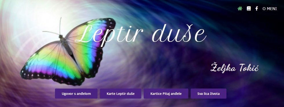 ANĐEOSKA WEB STRANICA - Leptir duše