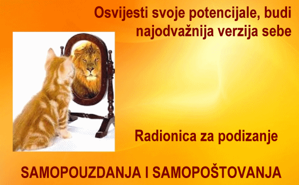 Radionica za podizanje samopouzdanja i samopoštovanja