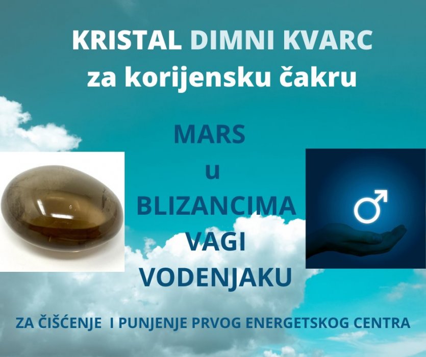 💎7 VELIČANSTVENIH 💎 - 🔴 Korijenska čakra - Prvi energetski centar Mars u zračnom/vazdušnom elementu