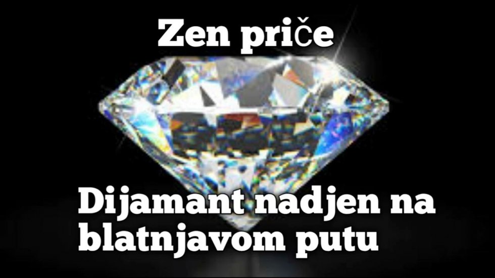 Dijamant na blatnjavom putu  /zen priča/