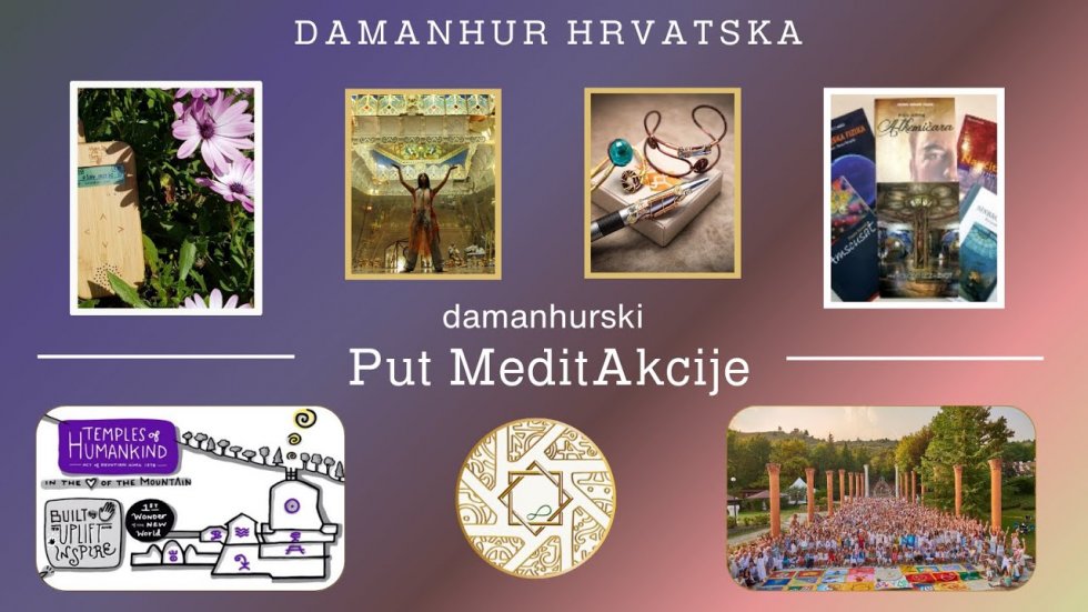 Predstavljamo 💙 Damanhura - Put MeditAkcije i prvi Damanhur Fest(ival)
