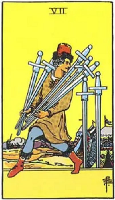 Tarot - VII. SEDMICA MAČEVA