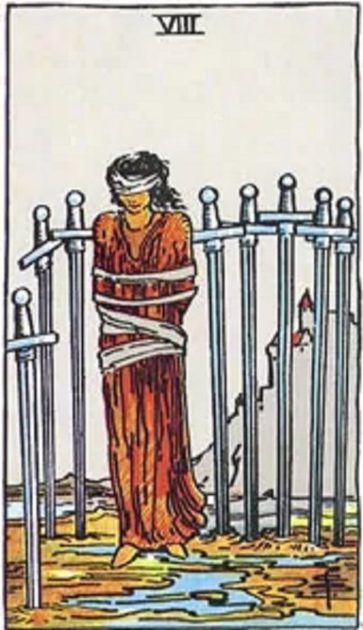 Tarot - VIII. OSMICA MAČEVA