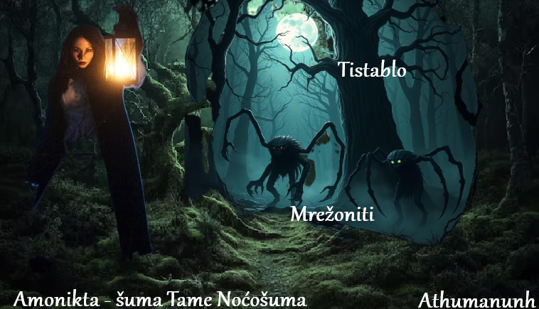 Legende Umrlih Sjena - Noćošuma Amunikta