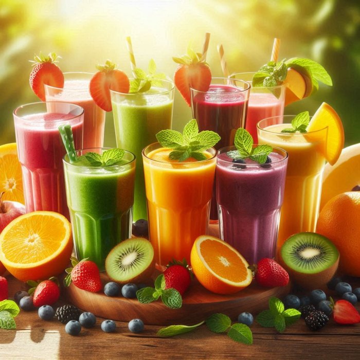 SVJEŽI SOKOVI I SMOOTHIES