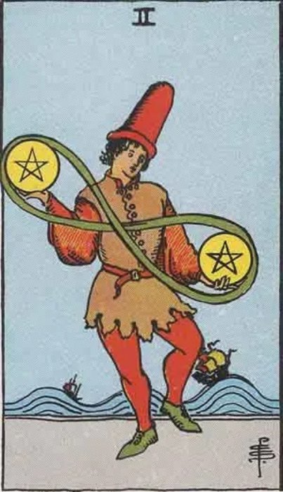 Tarot - II.DVOJKA NOVČIĆA