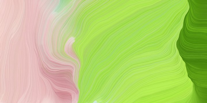 Green, Pink and Yellow
