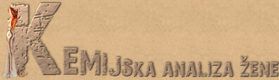 KEMIJSKA ANALIZA ŽENE