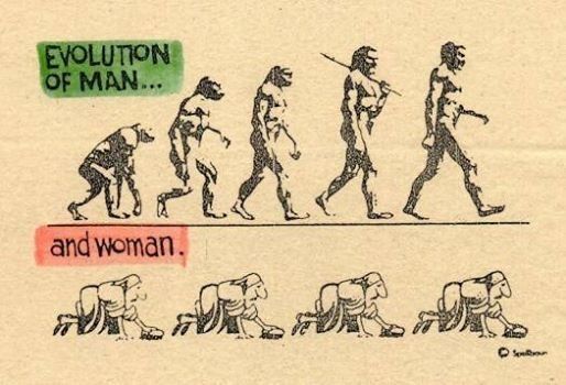 Evolucija muškarca i žene